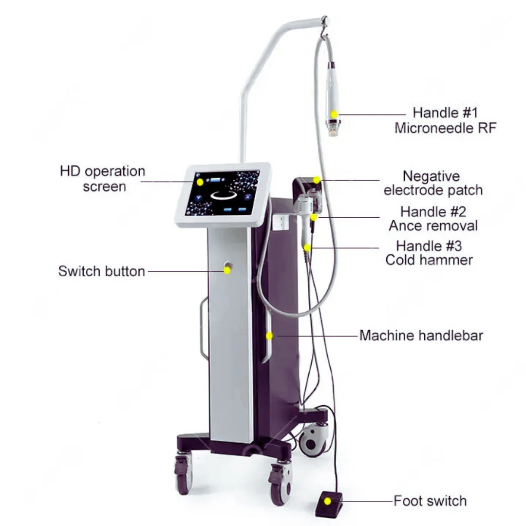 Beauty Disruptor™ RF Microneedling Machine 3 in 1 - Image 9